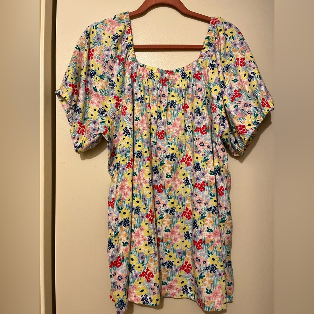 Style & Co floral top